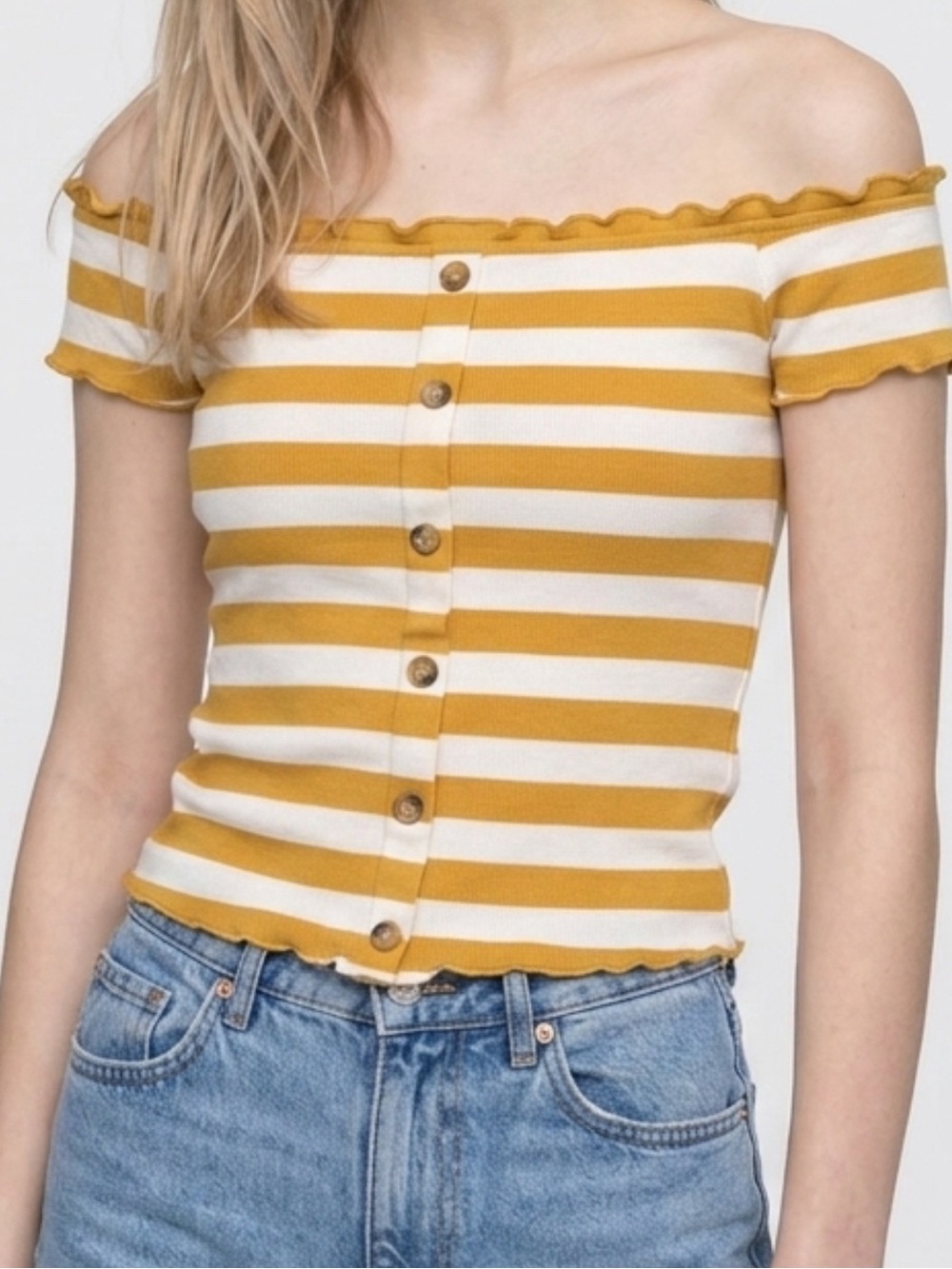 Aero Seriously Soft Off Shoulder Top